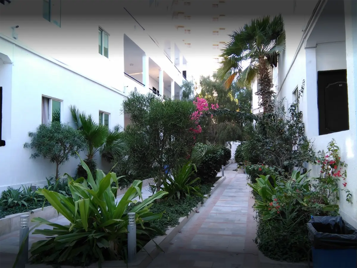 نمای بیرونی هتل پانیذ کیش